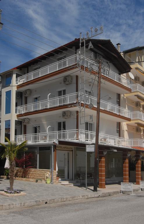 Apollon Hotel Paralía Exterior foto